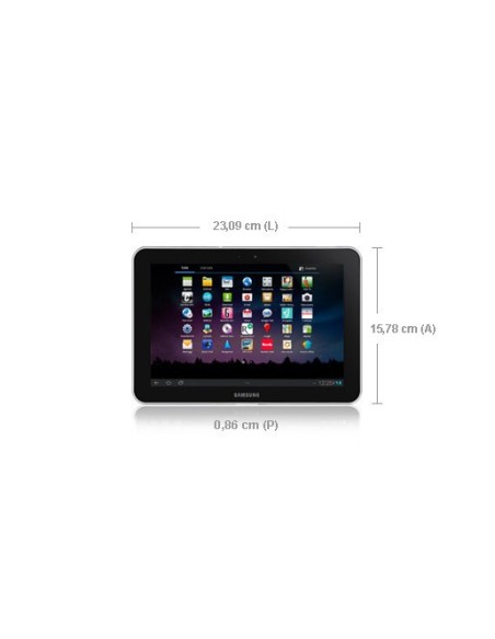 Samsung Galaxy Tab 8.9 16 GB 22,6 cm (8.9") Wi-Fi 4 (802.11n) Android Nero