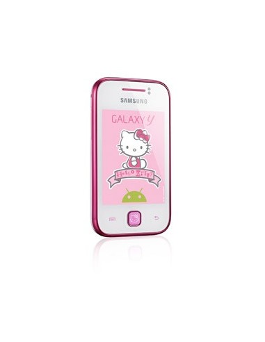 Samsung Galaxy Y GT-S5360 7,62 cm (3") SIM singola Android 2.3.5 3G 1200 mAh Rosa, Bianco