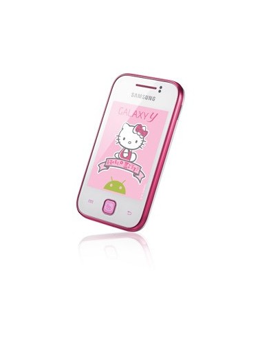 Samsung Galaxy Y GT-S5360 7,62 cm (3") SIM singola Android 2.3.5 3G 1200 mAh Rosa, Bianco