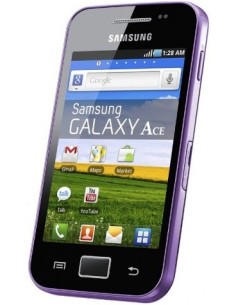 Samsung Galaxy Ace GT-S5830 8,89 cm (3.5") SIM singola Android 2.2.1 3G 1350 mAh Porpora