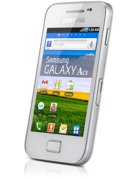 Samsung Galaxy Ace GT-S5830 8,89 cm (3.5") SIM singola Android 2.2 3G 2 GB 1350 mAh Bianco