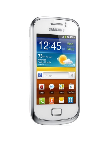 Samsung Galaxy Mini 2 GT-S6500 8,31 cm (3.27") SIM singola Android 2.3 3G Micro-USB A 0,5 GB 4 GB 1300 mAh Bianco
