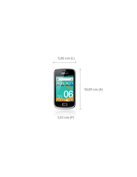 Samsung Galaxy Mini 2 GT-S6500 8,31 cm (3.27") SIM singola Android 2.3.6 3G 1200 mAh Giallo