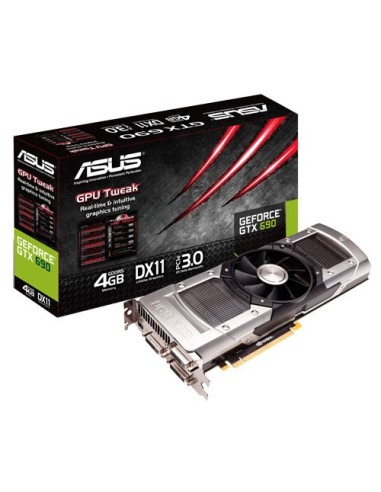 ASUS 90-C3CHL0-T0UAY0YZ scheda video NVIDIA GeForce GTX 690 4 GB GDDR5