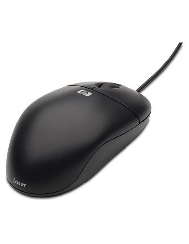 HP USB 2 Button Laser mouse Ambidestro USB tipo A