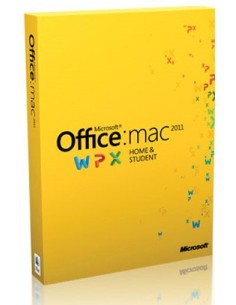 Microsoft Office Home and Student 2011, Mac, 1Pack, DE Tedesca