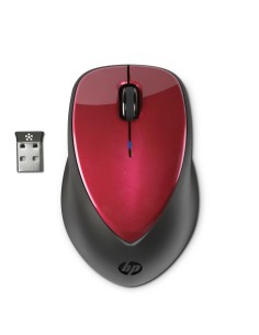 HP x4000 Wireless w  Laser Sensor mouse Ambidestro RF Wireless 1600 DPI
