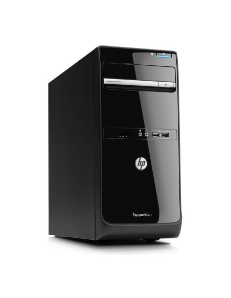 HP Pavilion p6-2124el DDR3-SDRAM i3-2120 Mini Tower Intel® Core™ i3 6 GB 500 GB Windows 7 Home Premium PC Nero