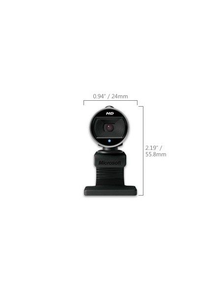 Microsoft LifeCam Cinema webcam USB 2.0 Nero