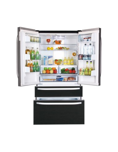 Haier HB21FGBAA frigorifero side-by-side Libera installazione 543 L Nero