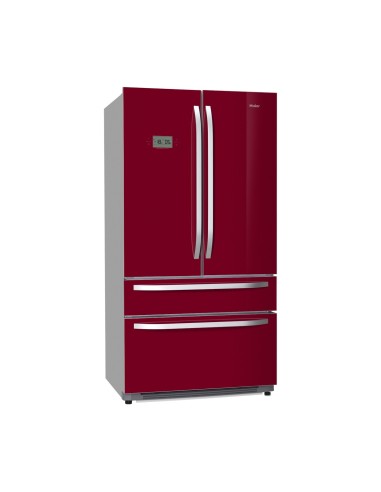 Haier HB21FGRAA frigorifero side-by-side Libera installazione 543 L Rosso