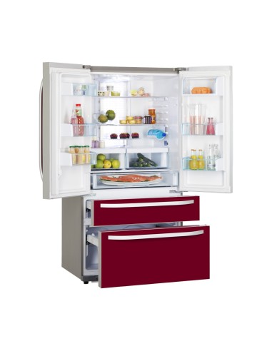 Haier HB21FGRAA frigorifero side-by-side Libera installazione 543 L Rosso