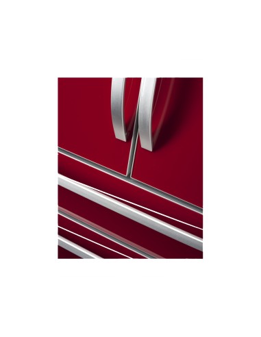 Haier HB21FGRAA frigorifero side-by-side Libera installazione 543 L Rosso