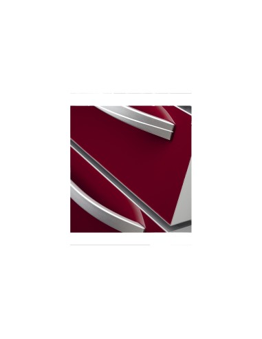 Haier HB21FGRAA frigorifero side-by-side Libera installazione 543 L Rosso