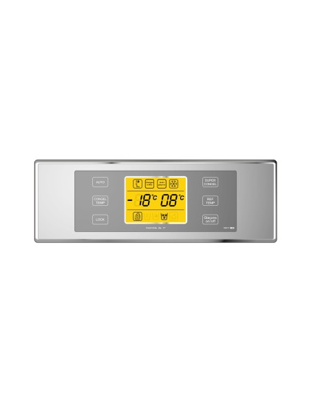 Haier HB21FSSAA frigorifero side-by-side Libera installazione 543 L Acciaio inossidabile