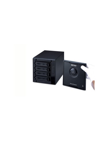 Buffalo DriveStation Quad USB 3.0 Server di archiviazione Nero