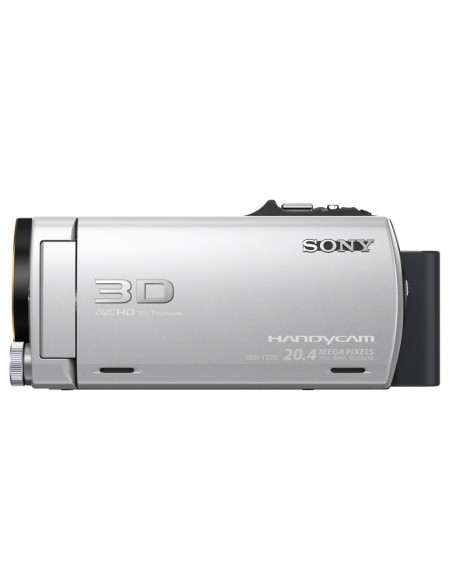 Sony HDR-TD20VE videocamera Videocamera palmare CMOS Full HD Nero, Argento