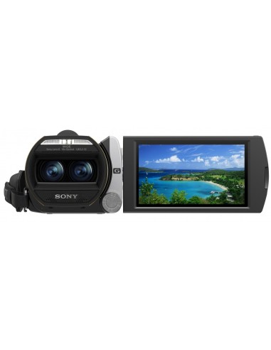 Sony HDR-TD20VE videocamera Videocamera palmare CMOS Full HD Nero, Argento