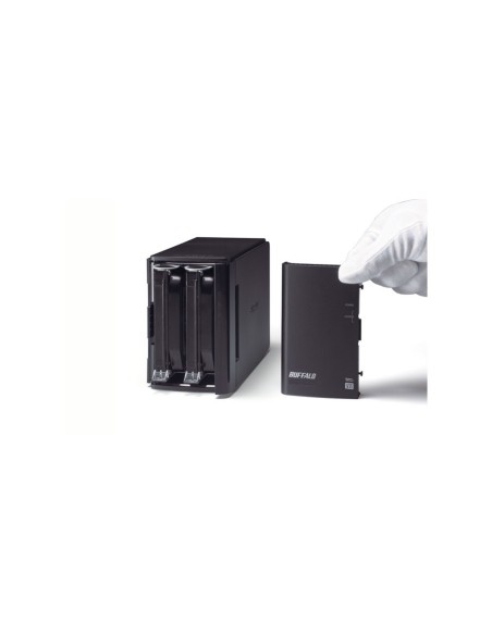 Buffalo DriveStation Duo array di dischi 2 TB Nero