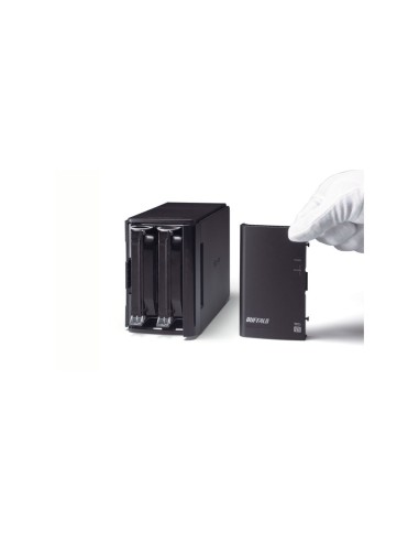 Buffalo DriveStation Duo array di dischi 4 TB Nero