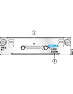 Cisco 1-Port Serial HWIC Front Panel scheda di interfaccia e adattatore