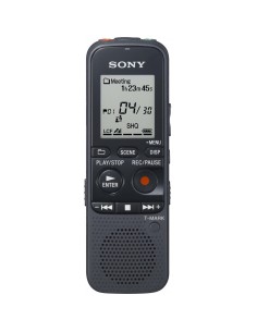 Sony ICD-PX312 dittafono Memoria interna e scheda di memoria Nero