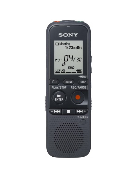 Sony ICD-PX312 dittafono Memoria interna e scheda di memoria Nero