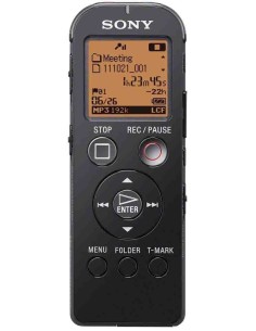 Sony ICD-UX522 Flash card Nero