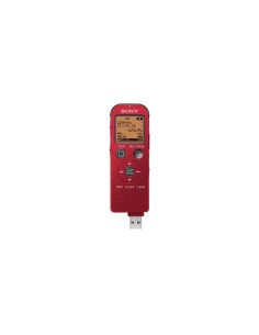 Sony ICD-UX522 Flash card Rosso 2