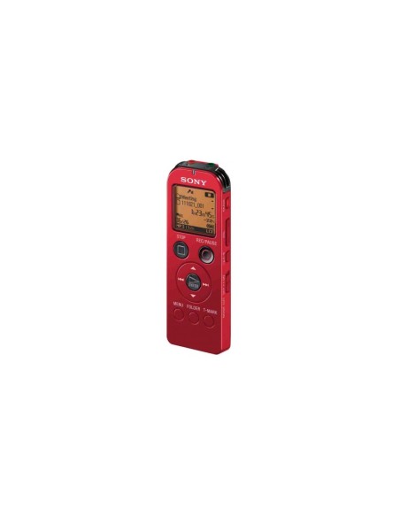 Sony ICD-UX522 Flash card Rosso