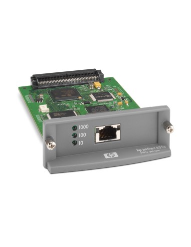 HP Jetdirect 635n server di stampa Interno LAN Ethernet Verde, Grigio