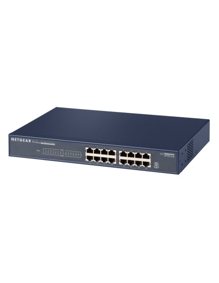 Netgear ProSafe 16-Port 10 100 Rackmount Switch Non gestito