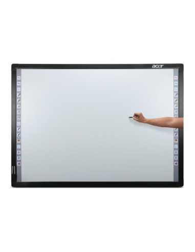 Acer IWB 77-S01 Interactive White Board 77i 4.3 v.2 lavagna interattiva 195,6 cm (77") 600 x 600 Pixel Touch screen Grigio USB
