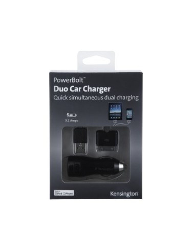 Kensington Caricabatterie da auto PowerBolt™ Duo
