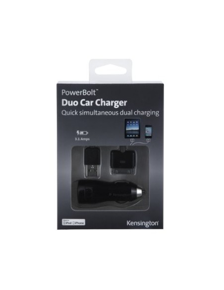 Kensington Caricabatterie da auto PowerBolt™ Duo