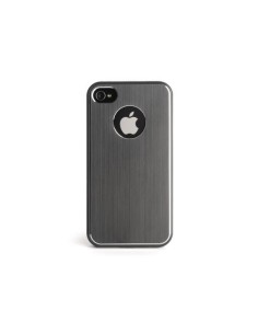 Kensington Custodia con finiture in alluminio grigio per iPhone 4 e 4S