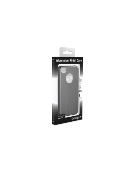 Kensington Custodia con finiture in alluminio grigio per iPhone 4 e 4S