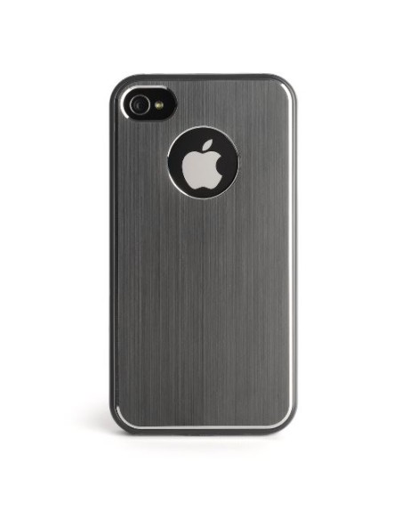 Kensington Custodia con finiture in alluminio grigio per iPhone 4 e 4S