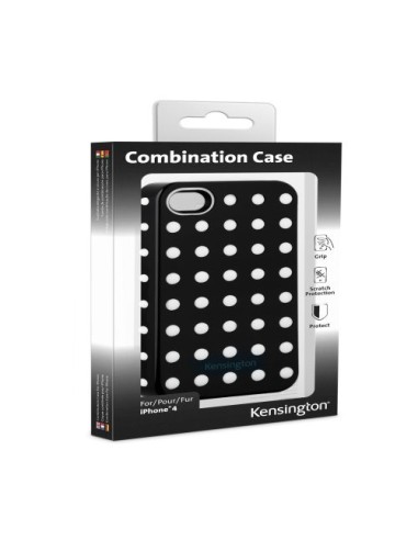 Kensington Custodia Combination rosa e nero per iPhone 4 e 4S