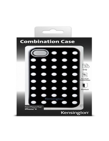 Kensington Custodia Combination rosa e nero per iPhone 4 e 4S