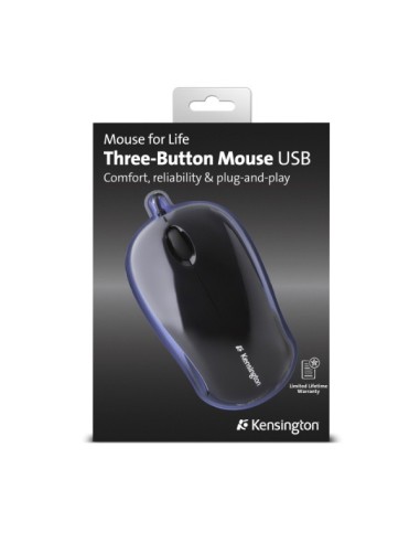 Kensington Mouse ValuMouse™ a tre pulsanti con cavo
