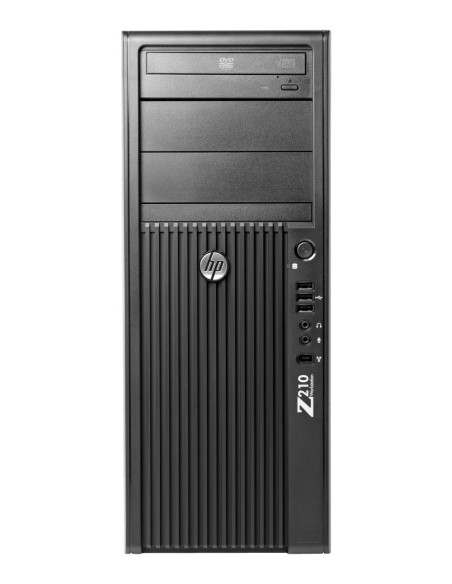 HP Z210 DDR3-SDRAM E3-1245 Minitower Famiglia Intel® Xeon® E3 4 GB Windows 7 Professional Stazione di lavoro Nero