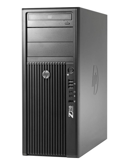 HP Z210 DDR3-SDRAM E3-1245 Minitower Famiglia Intel® Xeon® E3 4 GB Windows 7 Professional Stazione di lavoro Nero