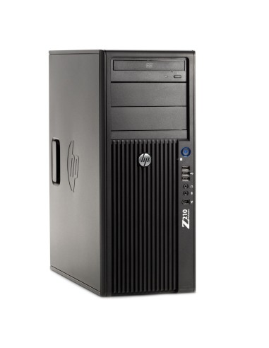 HP Z210 DDR3-SDRAM E3-1245 Minitower Famiglia Intel® Xeon® E3 4 GB Windows 7 Professional Stazione di lavoro Nero