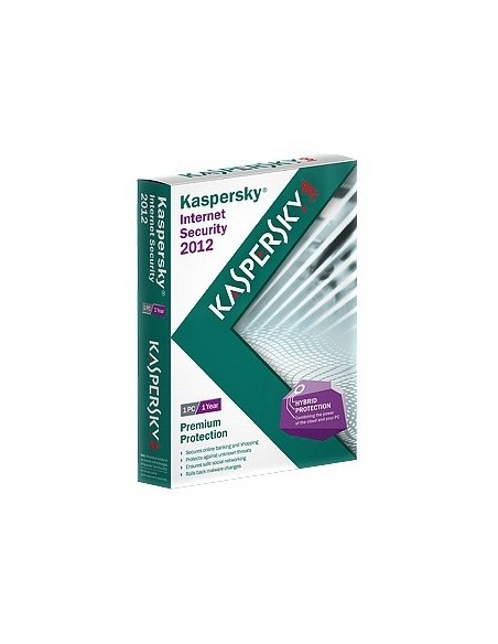 Kaspersky Lab Internet Security 2012, 3u, 1y, RNW, ITA 3 licenza e 1 anno i