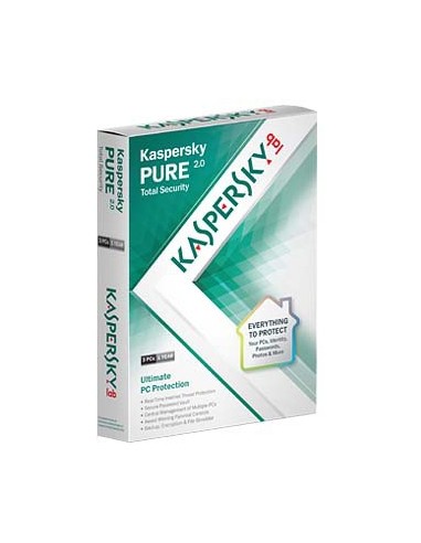 Kaspersky Lab PURE 2.0, 3U, 1Y, ITA 3 licenza e 1 anno i