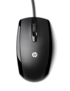 HP óptico USB de 3 botones mouse Ambidestro USB tipo A Ottico