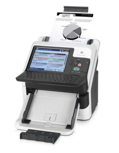 HP Scanjet Enterprise 7000nx Scanner a foglio 600 x 600 DPI Nero, Argento