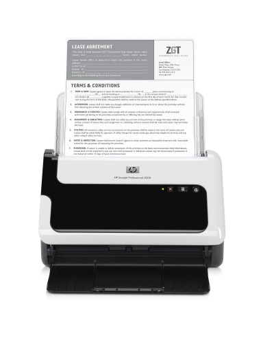 HP Scanjet Professional 3000 Scanner a foglio 600 x 600 DPI A4 Nero, Grigio