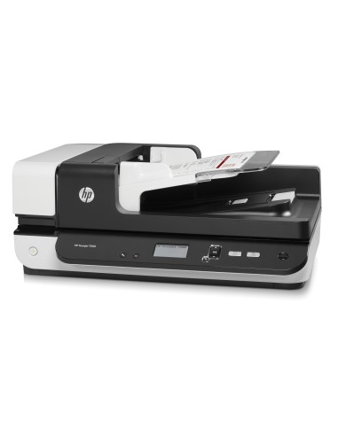 HP Scanjet Enterprise 7500 Scanner piano e ADF 600 x 600 DPI A4 Nero, Grigio